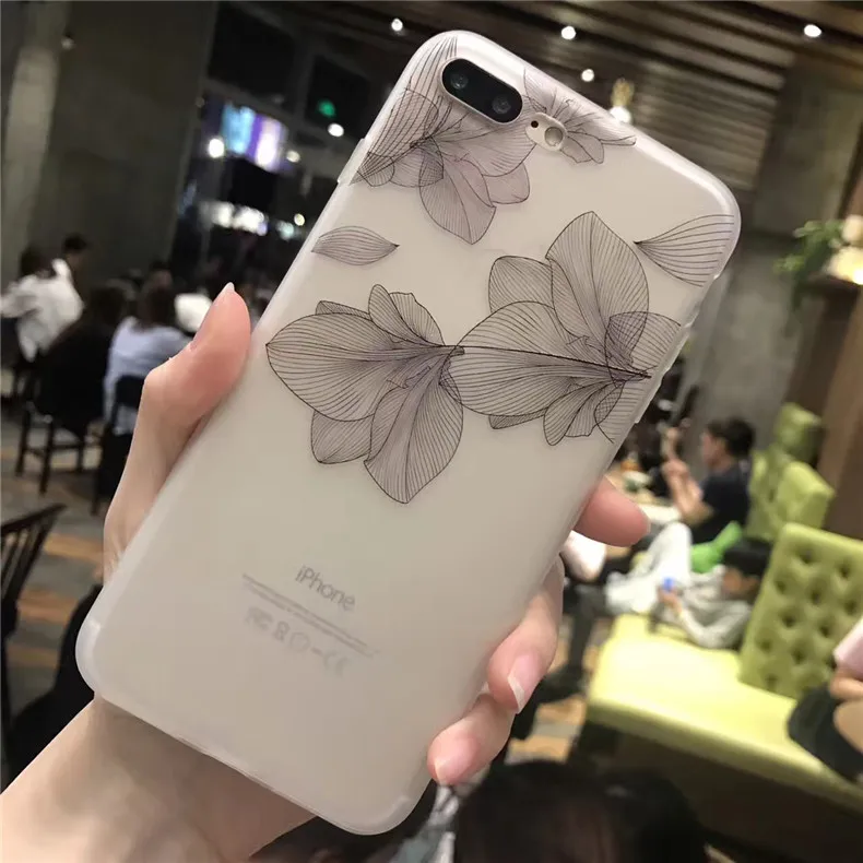 13 mini case Ricestate Flower Silicon Phone Case For iPhone 6 7 8 Plus X XS MAX Flowers and animals Cases For iPhone XR 8 7 6 Plus Soft Cover case for iphone 13 