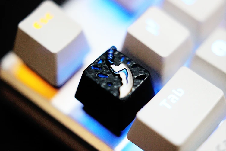 Заказной тисненый цинковый сплав keycap Для Игры Механическая клавиатура, высококачественный уникальный DIY для F