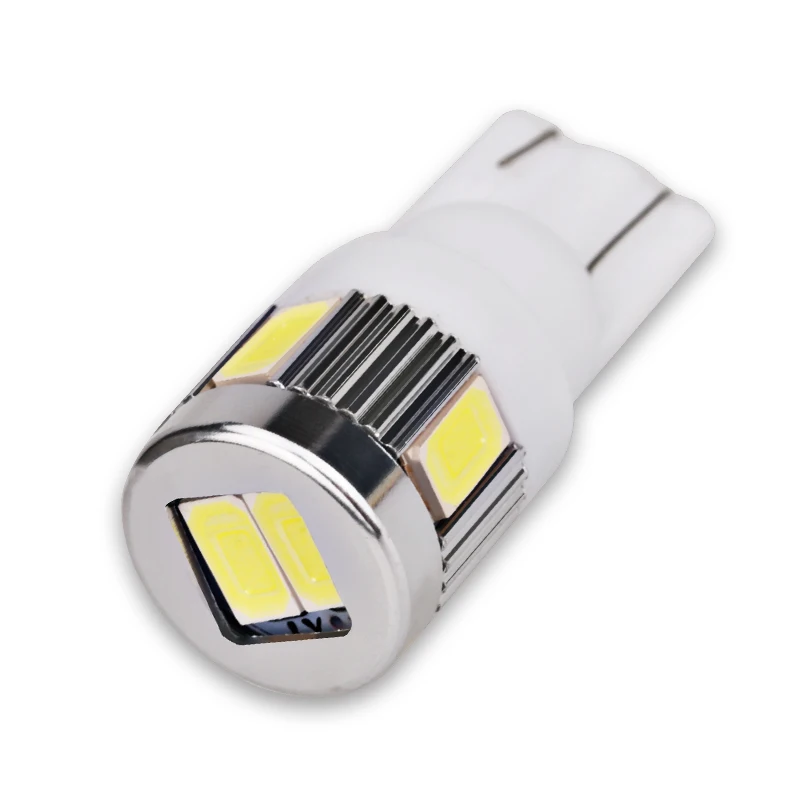 2X SMD5630 6 светодиодов s T10 194 168 W5W автомобильный парковочный Свет светодиодный