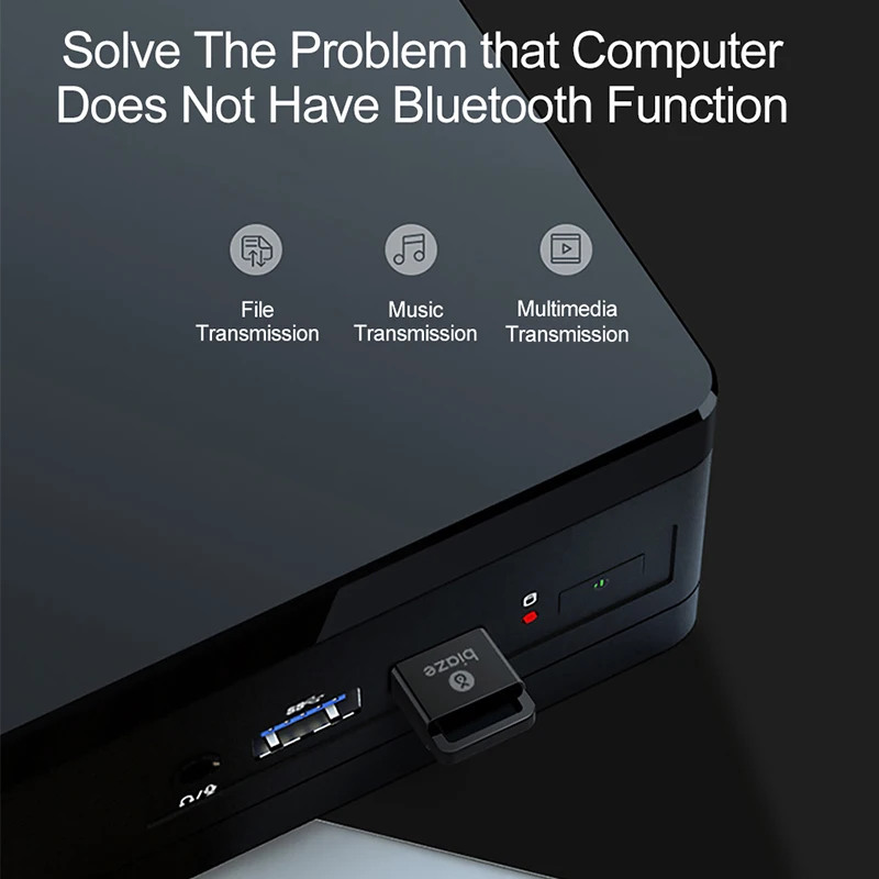Biaze Bluetooth адаптер USB ключ ноутбук ПК беспроводной мышь bluetooth динамик 4 0 музыкальный