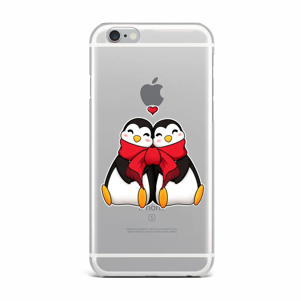 Подарки в виде животного лиса Сова Ститч коала панда Пингвин чехол для телефона для iPhone 11 pro max XR XS MAX X 6S 8 7 Plus 4S 5S Силиконовый ТПУ чехол - Цвет: TPU A15