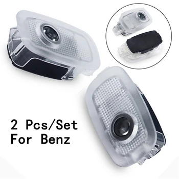 

With Logo Weclome Lamp LED Courtesy Only For Benz S Class/W221 2006-2017 Ghost Shadow Projetor 5W Lens Include 2Pcs/Set
