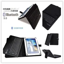 Высокое качество 9 дюймов 10 дюймов Bluetooth клавиатура чехол для sony Xperia Z2 планшет клавиатура кожаный чехол