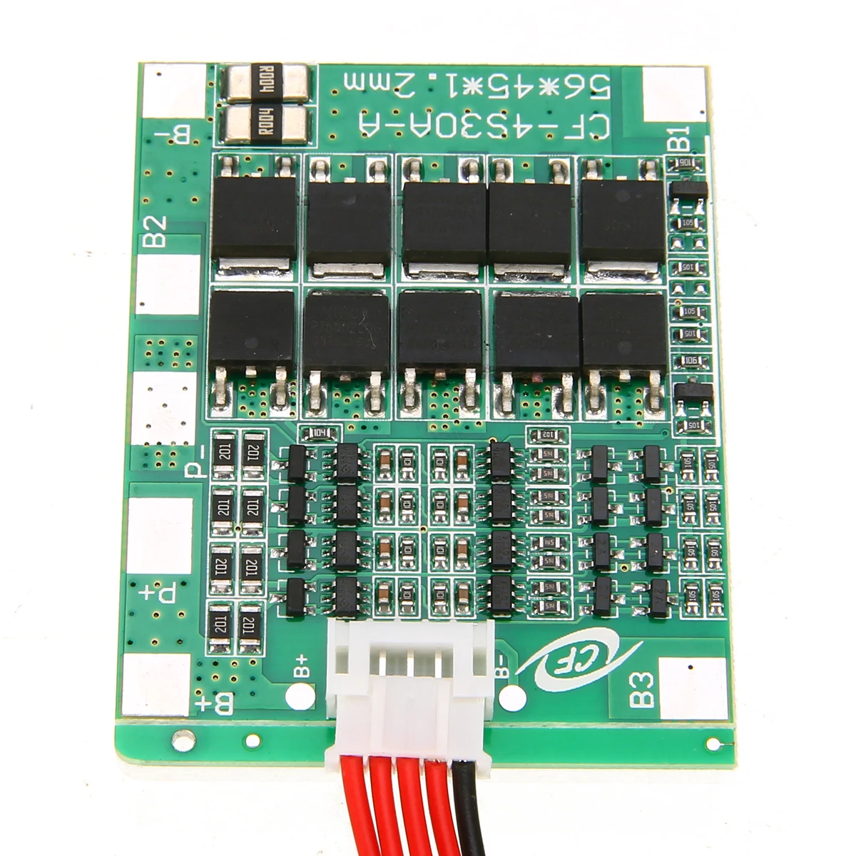 

New 4S 14.8V Protection Plate 30A Discharge Strip Equalization Lithium Battery 18650 Battery Protection Plate Strip