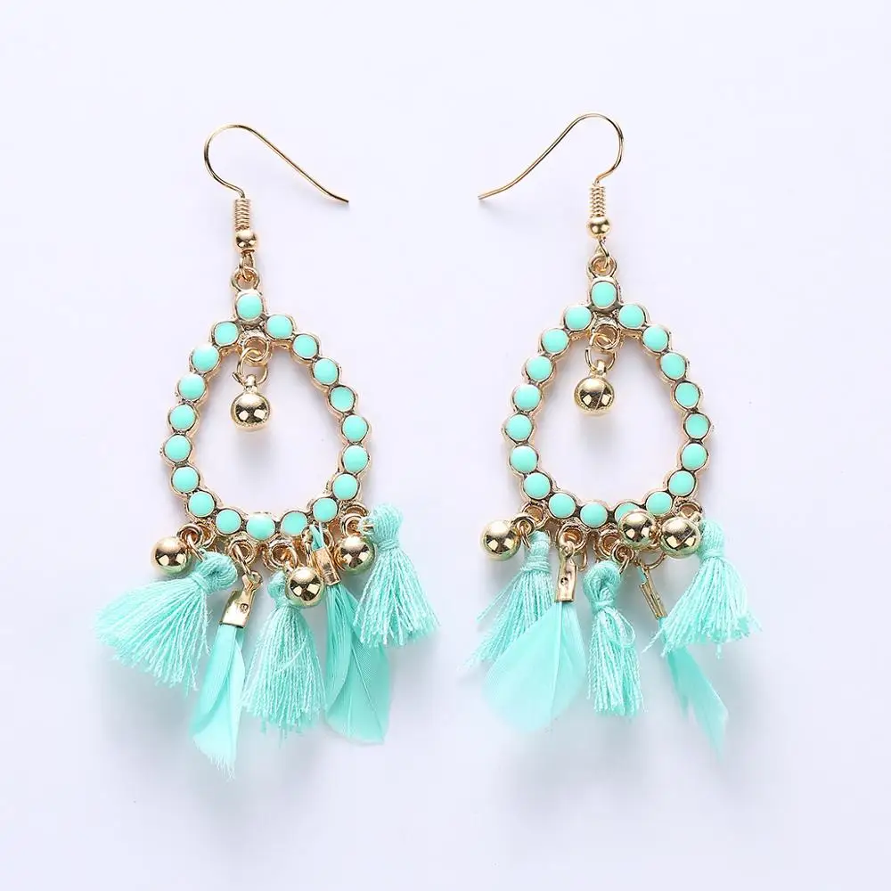 

Multiple Vintage Ethnic Dangle Drop Earrings for Women Female Anniversary Bridal Party Wedding Jewelry Ornaments Accessories