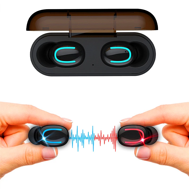 Bluetooth 5,0 наушники беспроводные наушники Blutooth наушники гарнитура спортивные наушники игровая гарнитура с микрофоном