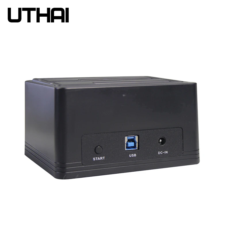 UTHAI G04 многофункциональный двойной слот USB3.0 жесткое основание привода 2,5/3,5 дюймов жесткий диск HDD офлайн копия Cloner