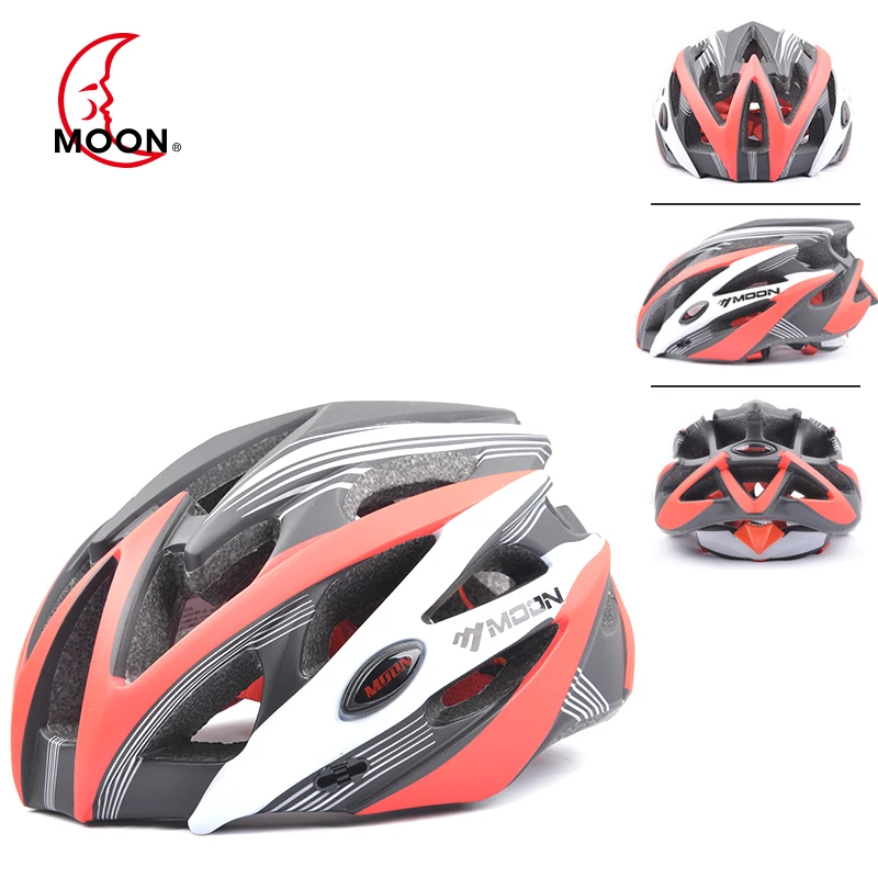 

MOON Cycling Helmet Ultralight Light Breathable Helmet IN-MOLD High Quality 25 Air Vents Bicycle Safety Protective Bike Helmet