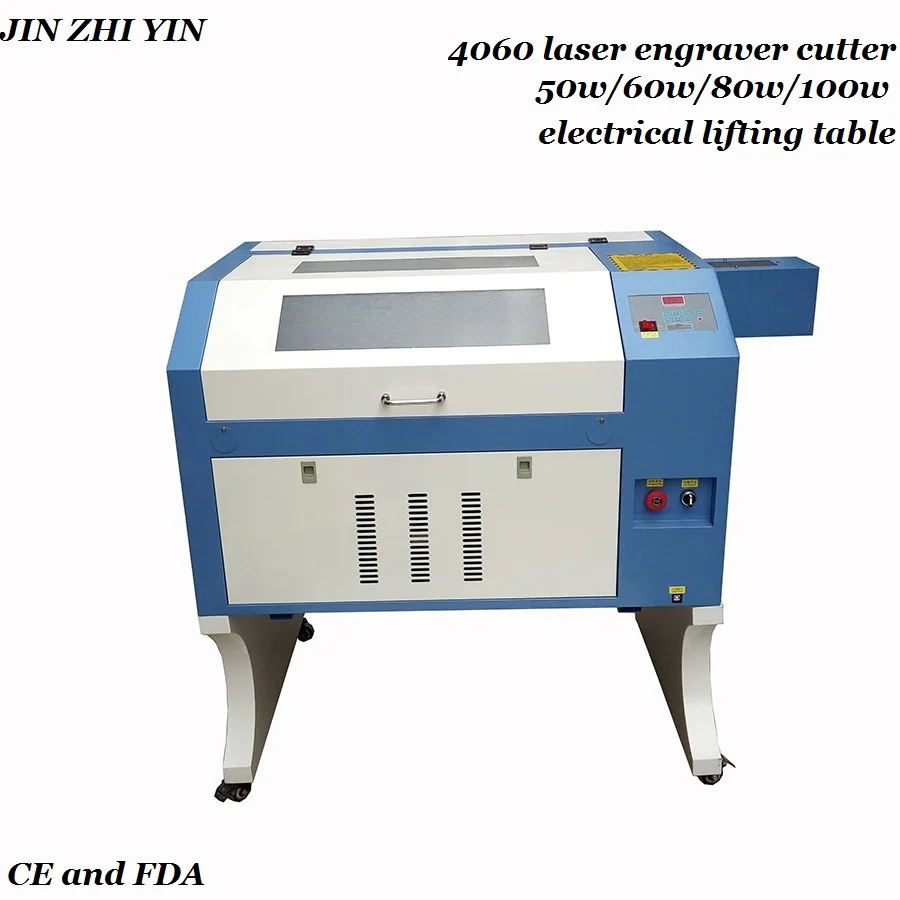 

4060 intelligent laser engraving machine 50w 60w 80w 100w reci w2 laser engraving cutting machine water cooling honeycomb table