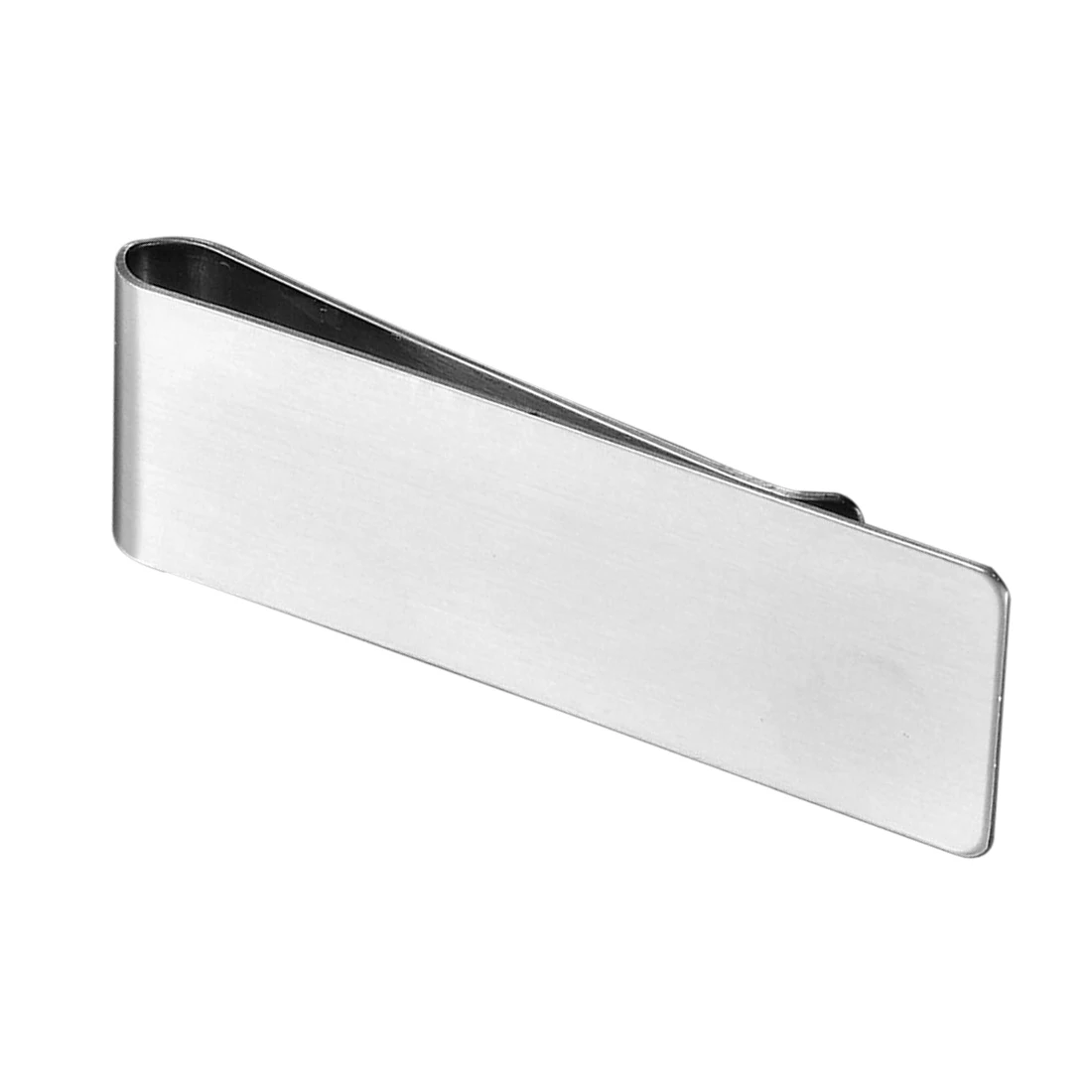 Men's Stainless Steel Cash Money Clamp Clip Credit Card Wallet Holder