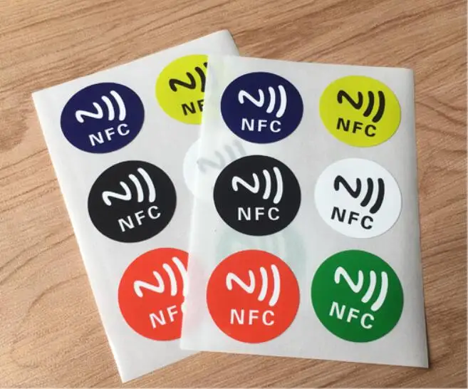 Ntag213, NFC наклейки подходят для всех NFC enable device RFID этикетки, NFC label-6ps/лот