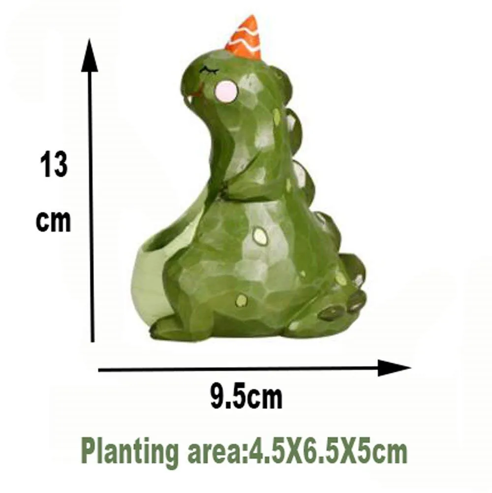 BigNoseDeer Cute animal Plant Pots, Cute Animal Shaped Cartoon Succulent Vase Flower Pots,Container,Home Decoration Planter Pots,Desk Mini Ornamen6