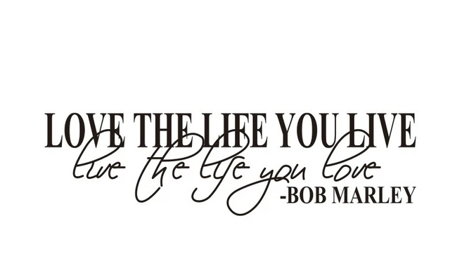 Love Art Quotes Interesting Love The Life You Live Wall Art Quote Craft Wall Sticker Decal Love Art Quotes Awesome Love The Life You Live Wall Art Quote Craft Wall Sticker Decal