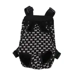 Практичная вентральная сумка для собак кошка черный L
