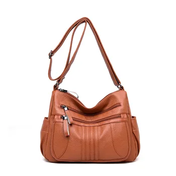 

Chu JJ New Luxury Shoulder Crossbody Bag Big Size Genuine Leather Bags For Women Messenger Bags Lady Bolsos Feminina