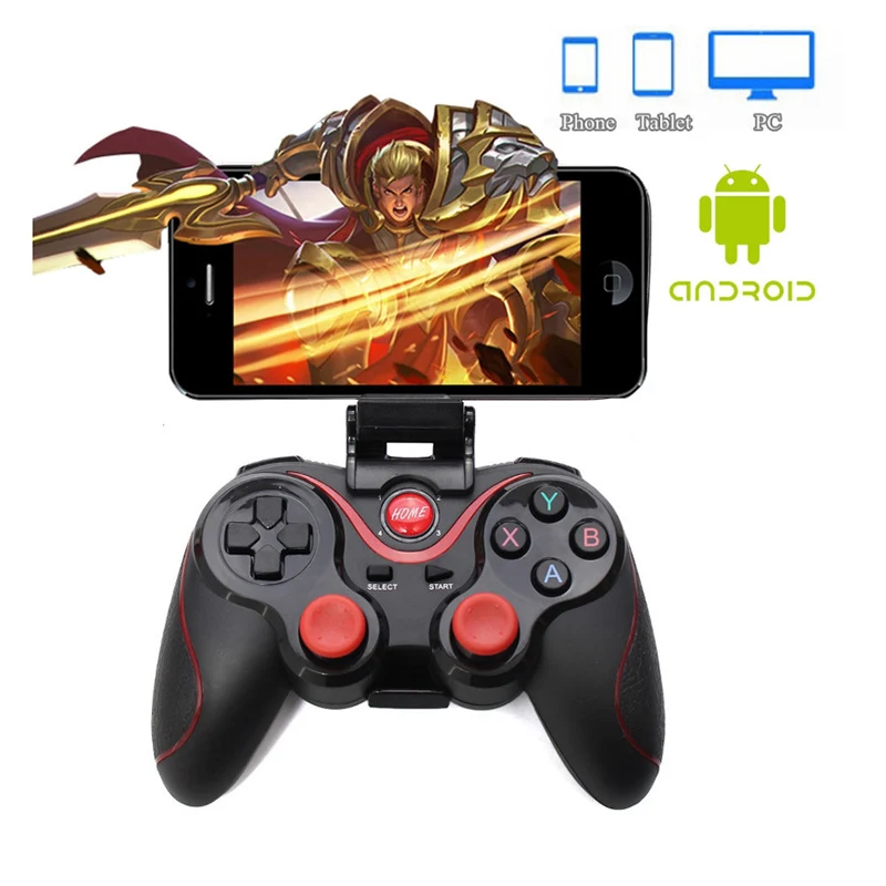 

C8 VR Gamepad Game Controller Wireless Joystick Bluetooth 3.0 Android Gaming Remote Control for Smart Phones iPhone PS3