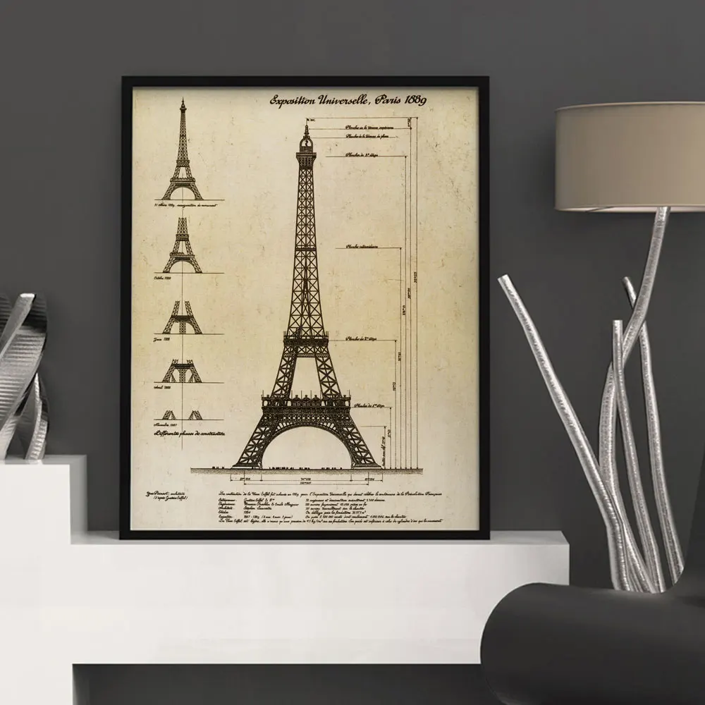 Popular Eiffel Tower Drawing-Buy Cheap Eiffel Tower