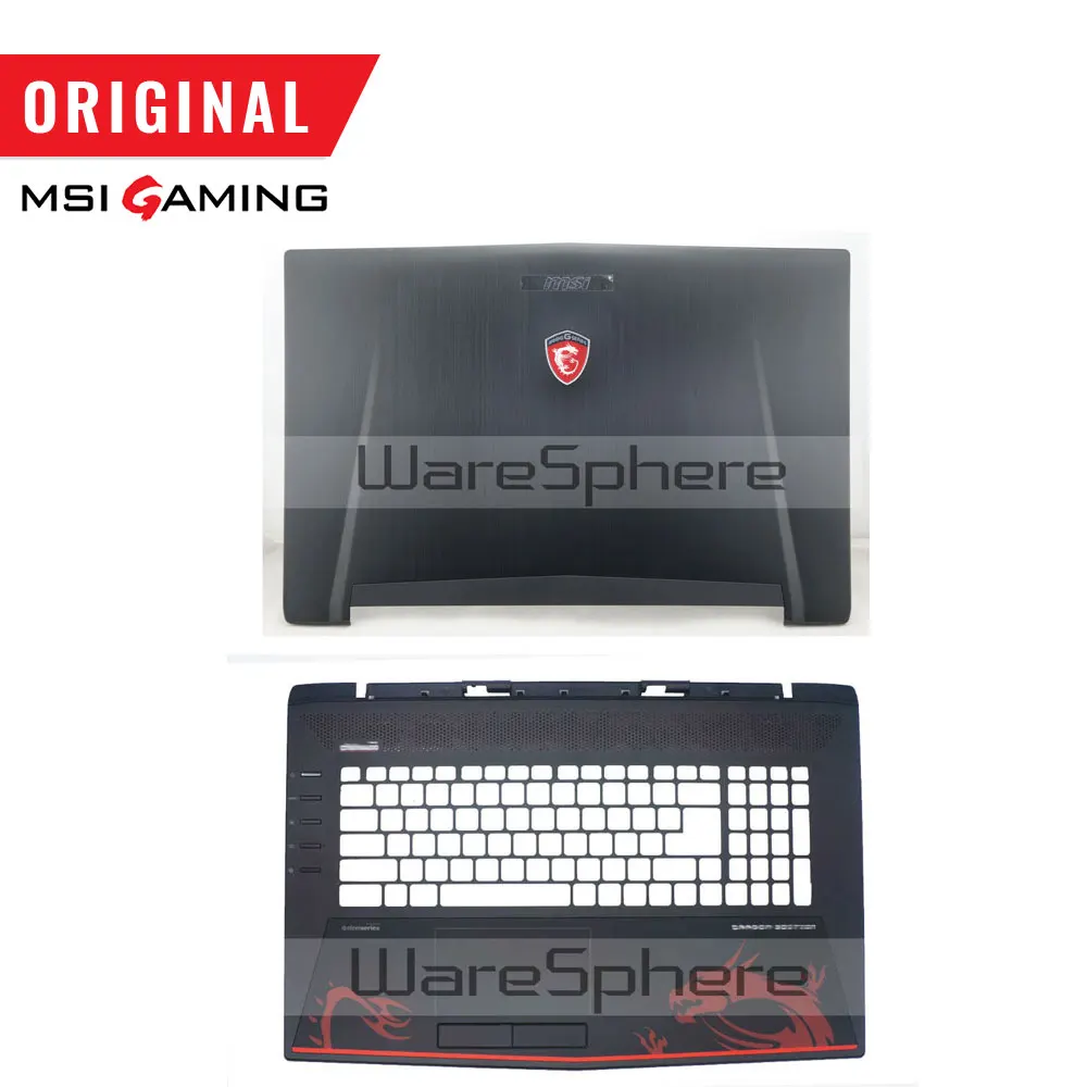 

New LCD Back Cover / Palmrest for GT72 1781 1782 Top Cover Upper Case 307781C412Y31 307-781C412-Y31