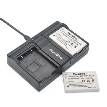 

2Pcs EN-EL5 EN EL5 EnEl5 Li-ion Rechargeable Battery + Dual USB Charger For Nikon Camera Coolpix P80 P90 P100 P500 P510 P520
