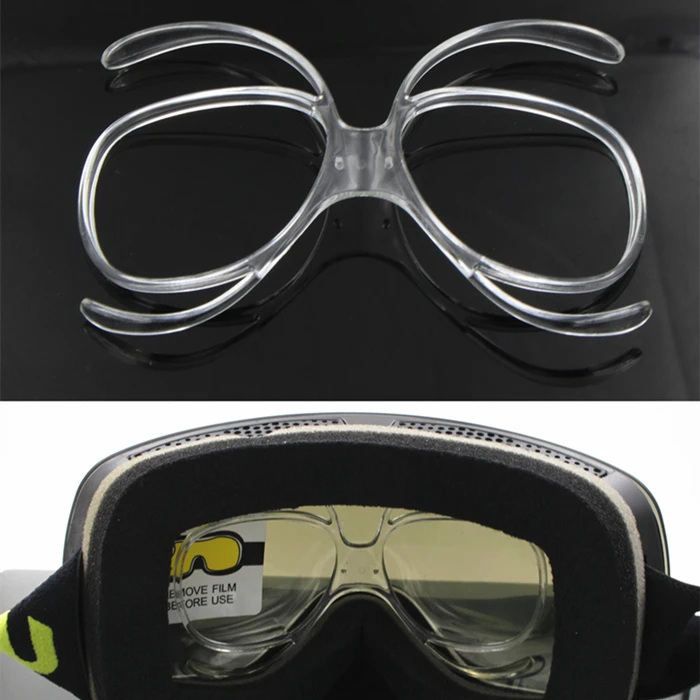 Lunettes de ski pour myopie, lunettes spéciales, lunettes de moto, clip de miroir de vent