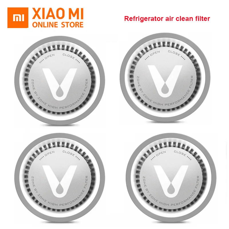 Оригинальный Xiao mi jia home Vio дезодорирующий фильтр Очищающий кухонный холодильник