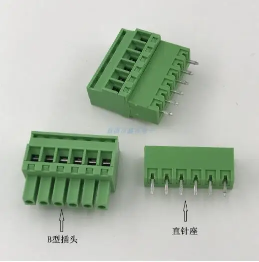 10 комплектов прямой вертикальный боковой клеммный блок 3,81 мм Штекерный штекер и гнездовой разъем 15 EDGKA/KB-3.81