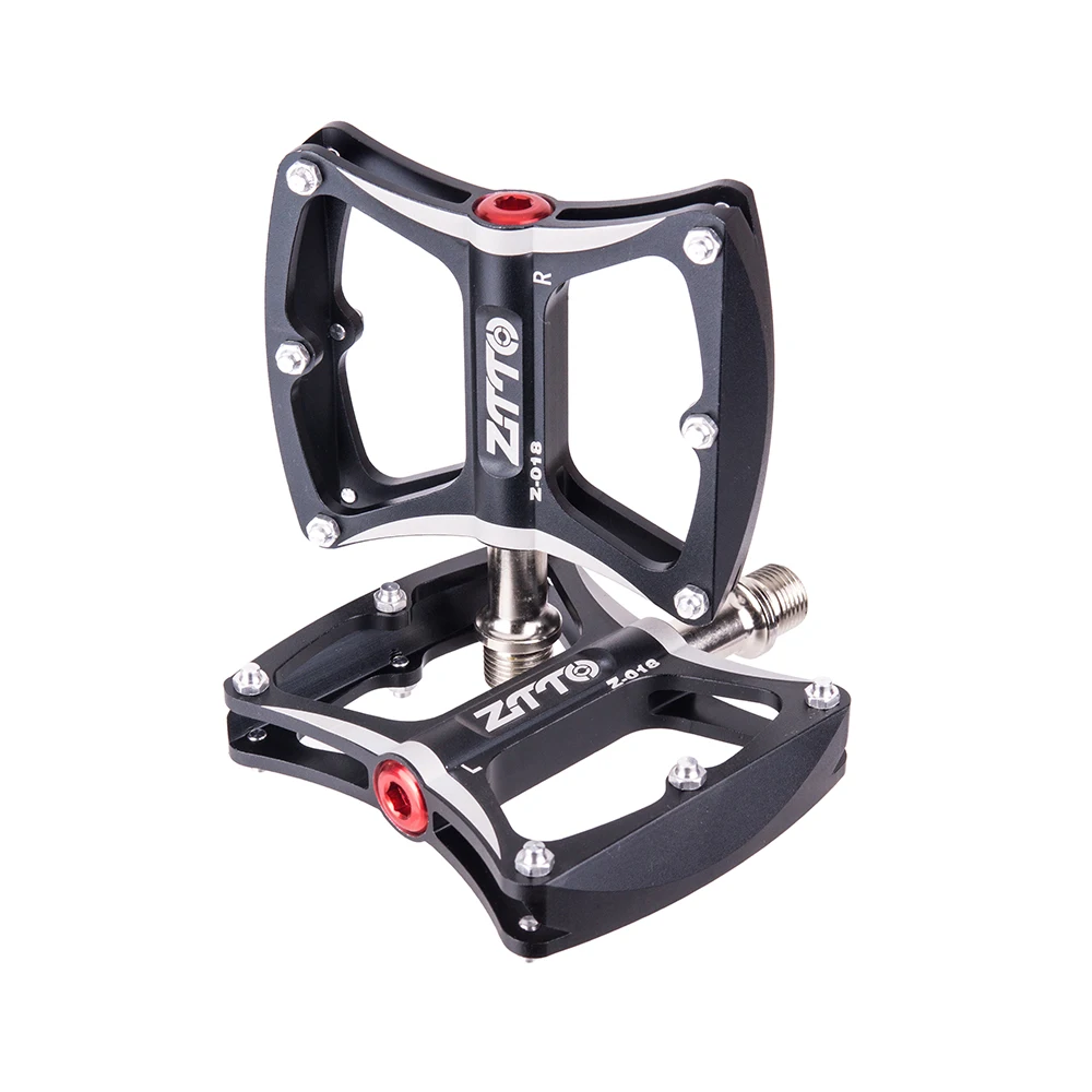 ZTTO MTB Bike Ultralight Pedal Cycling 6 Sealed Bearings CNC Non-slip Bicycle Pedals Flat Platform Antiskid Riding Pedal