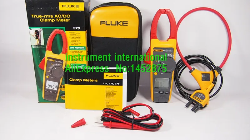 

Fluke 376 True-rms AC/DC Clamp Meter with iFlex !!NEW!! F376