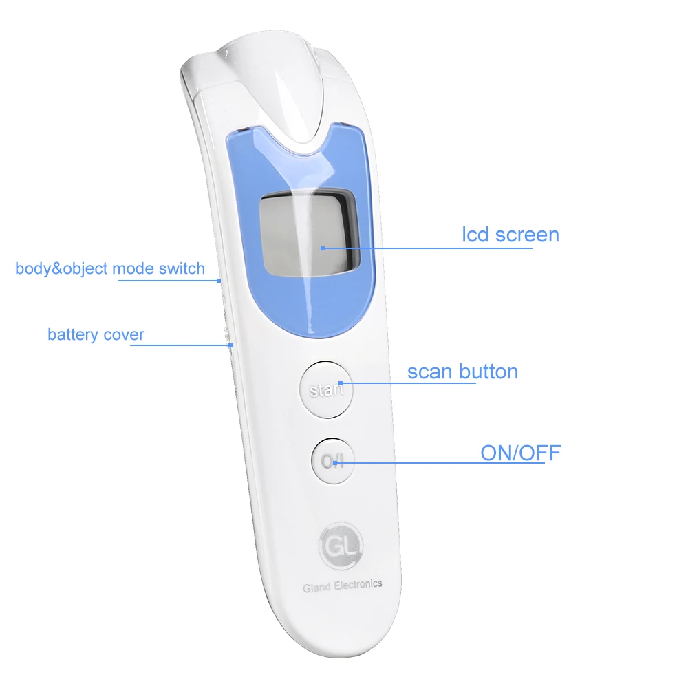 GL Muti-fuction термометр lcd цифровой ушной лоб термометр инфракрасный Лоб тела Termomete Бесконтактный Termometro