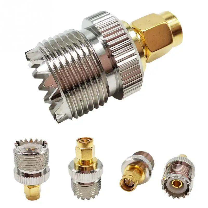 

Female to SMA Male PL-259 SO-239 RF Coax Adapter Connector pl259 Converter 2pcs