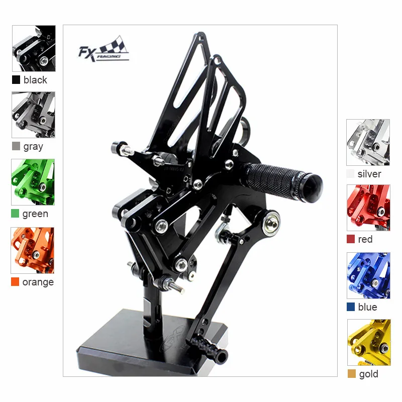 CNC алюминиевый мотоциклетный набор для ног Подножки подножки педали Rearset BMW S1000RR S