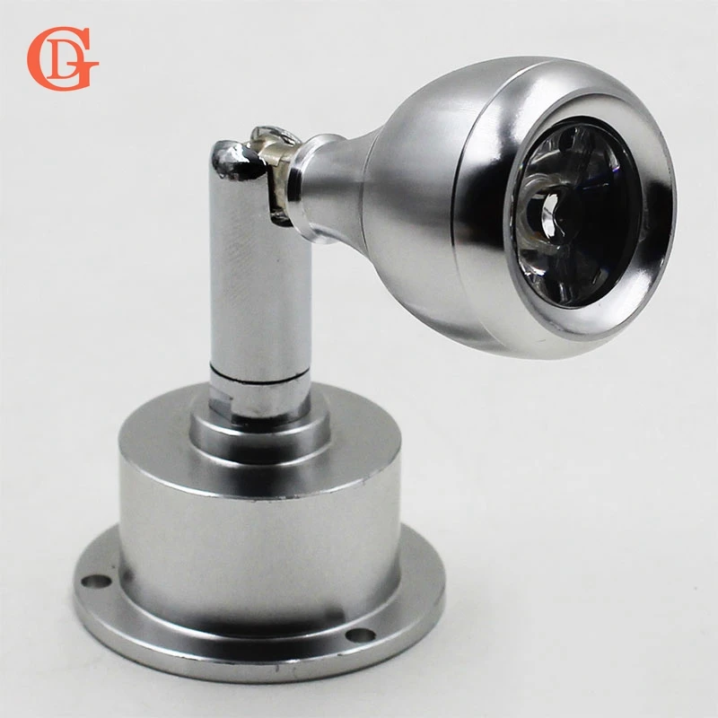 

Mini LED Jewelry Light Counter LED Wall Lamps 3W 85-265V Cabinet Lamp Rotation Backdrop Light Dimmable Spot Light Include Driver