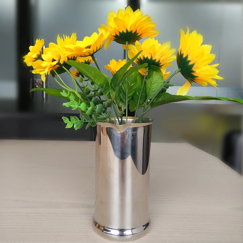 13 Heads Silk Artificial Sunflower Bouquet Fake Sunflower Bouquet Daisy Flower Table Home Room Wedding Decoration (1)
