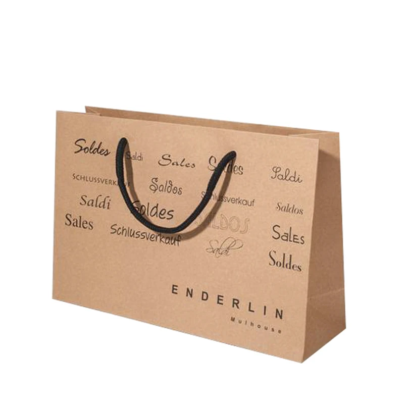 luxury kraft paper bag
