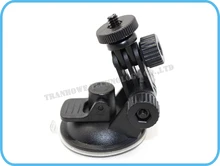 Free Shipping!! Car Charger Mount Suction cup bracket for SJ5000 SJ4000 SJ1000 Action Cam DV