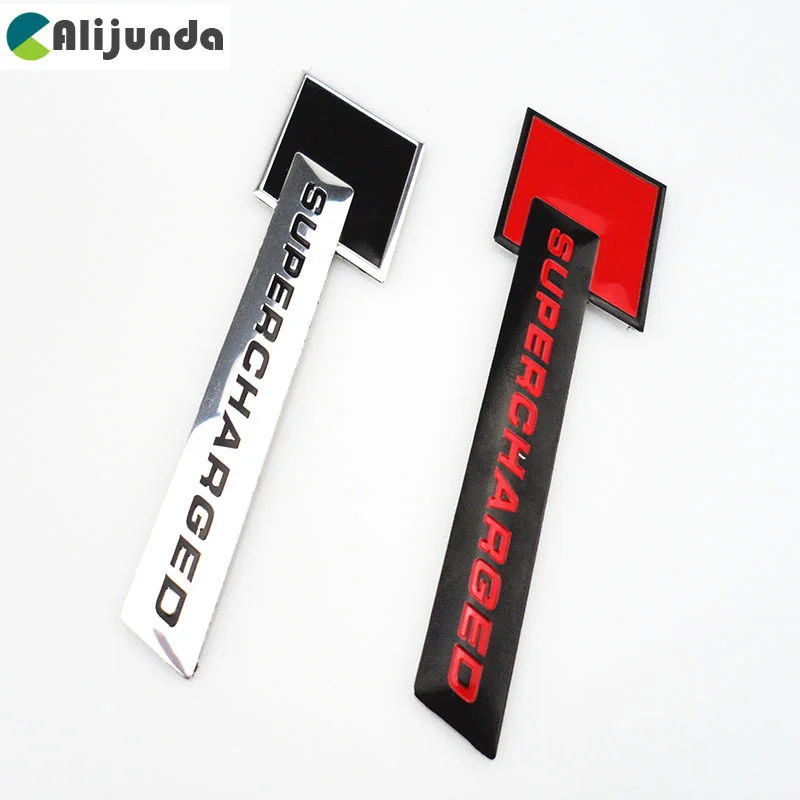 New 3d Metal Motorsport Supercharged Car Styling Emblem Badge Sticker