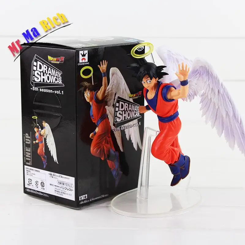 Ball Angel Son Goku With Wings Dragon Ball Dramatic Showcase 5th Season Vol 1 Pvc Figure Collectible Model Toy Aliexpress