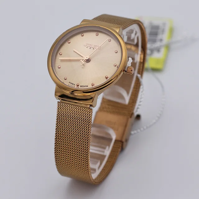 Thin Classic Lady Women's Watch Japan Quartz Girl Hours Fine Fashion