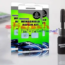 by dhl or ems 50pcs DIY Car Windshield Repair Kit tools Auto Glass Windscreen Repair Set For Auto Window Chip hot sale