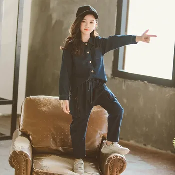 

Children's clothing Girls spring suit 2019 new Korean children's denim suit two sets of spring and autumn children clothes tide