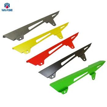 

waase Motorcycle Rear Back Drive Chain Guard Mud Cover Panel Shield Fairing Cowl Protector For Kawasaki Z800 2013 2014 2015 2016