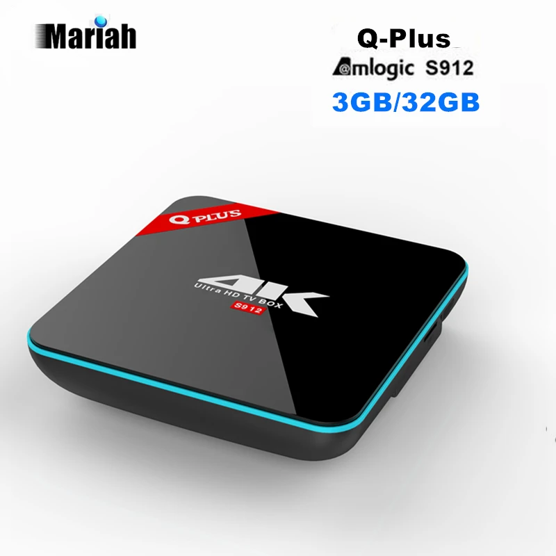

Original T95 Q Plus Amlogic 3GB 32GB Octa Core TV BOX Android6.0 WiFi 2.4GH/5GH Bluetooth BT4.0 Kodi16.1 UHD 4K 3D Media Player