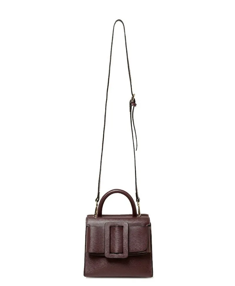 Высококачественная Брендовая женская сумка Новая модная подходящая цветная сумка на ремне с пряжкой на ремне Европейский стиль маленькие сумки через плечо