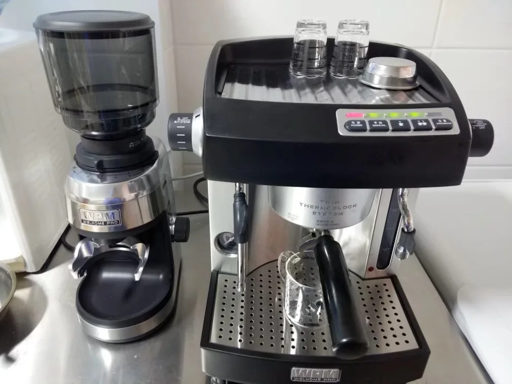 220v Twins Thermo-block Espresso Coffee 