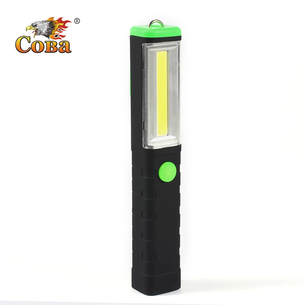

Coba mini portable lighting led magnetic worklight clip cob work lamp 3*AAA battery camping waterproof light outdoor work light