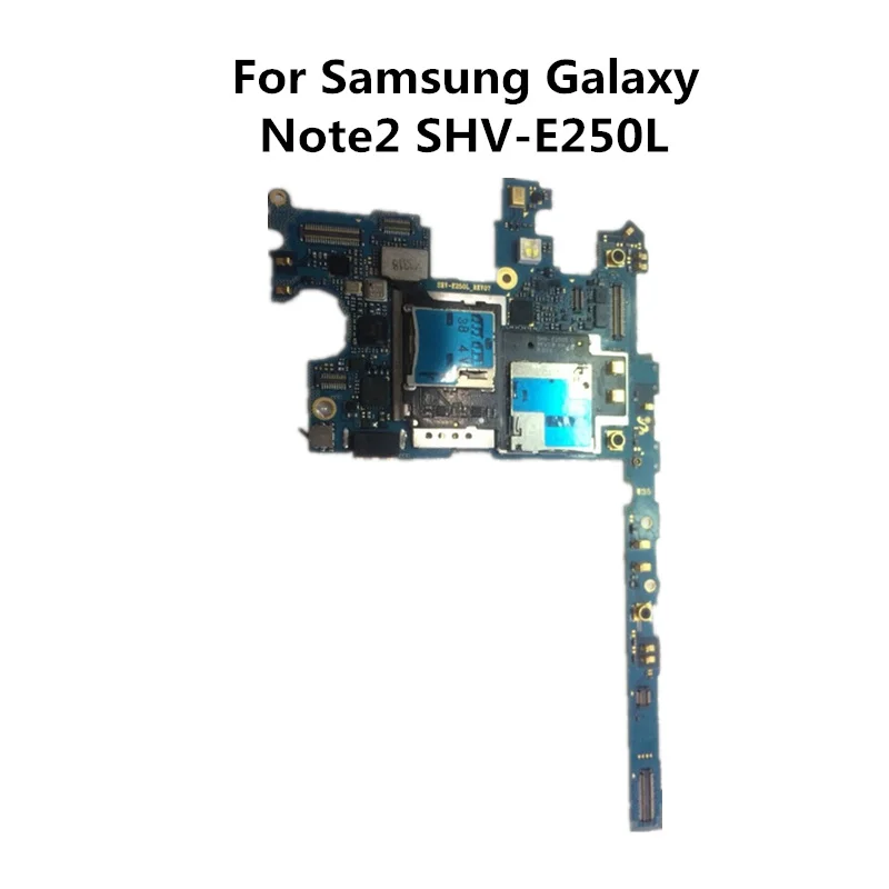 

Full Working Used Original Board For Samsung Galaxy Note2 SHV-E250L Motherboard Logic Mother Board Plate