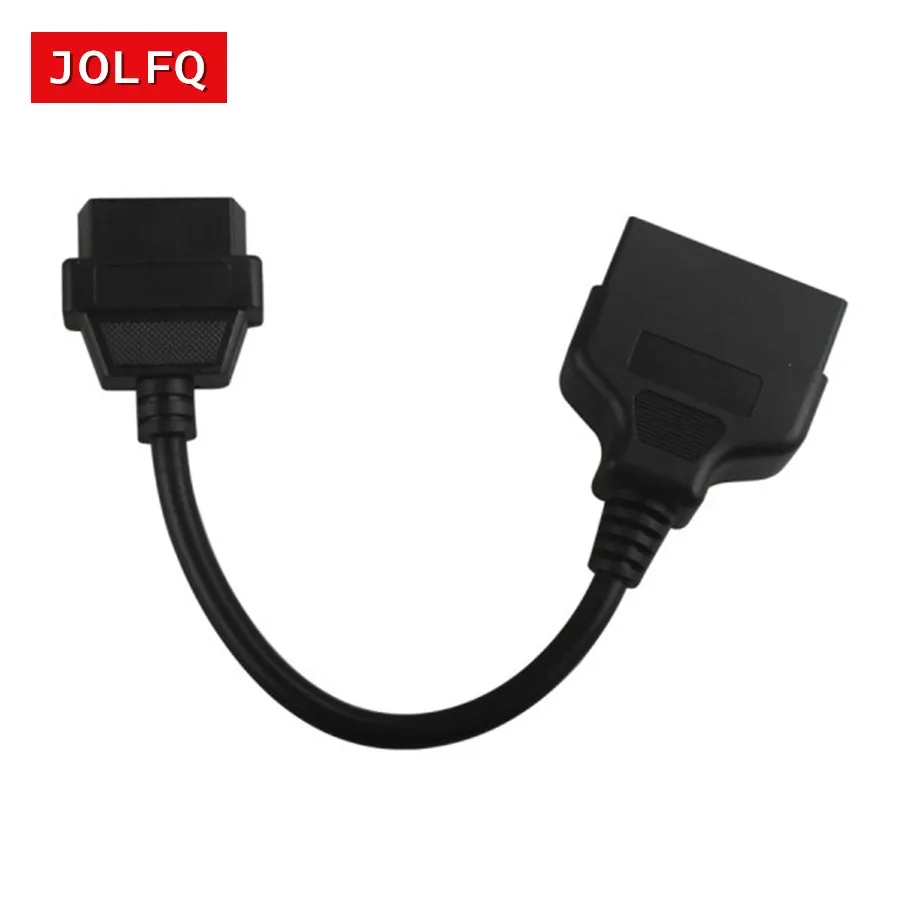 High Quality For Toyota 22Pin to 16Pin Female OBDII Cable 22 pin Diagnostic tool obd1 OBD2 Connector cable Free Shipping | Автомобили и