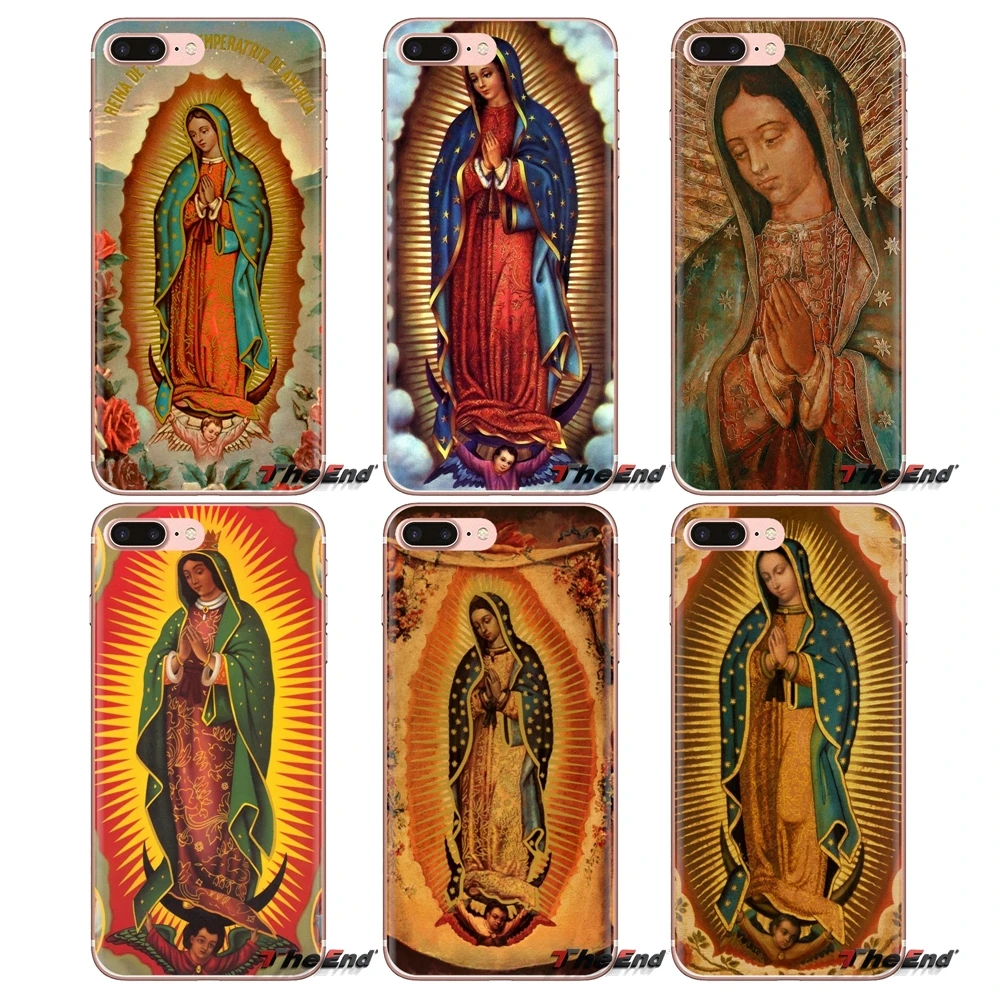 

For Huawei G7 G8 P7 P8 P9 P10 P20 P30 Lite Mini Pro P Smart Plus 2017 2018 2019 Virgin De Guadalupe Virgen Mary Cell Phone Cover