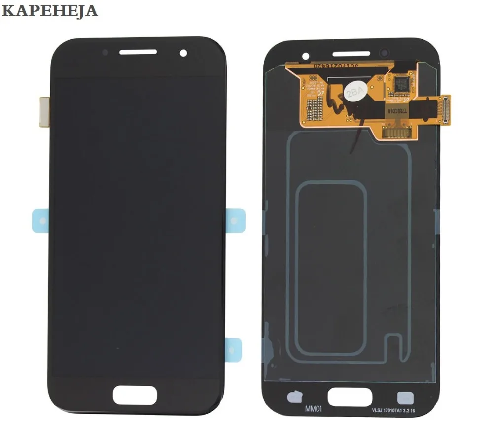 

Super AMOLED LCD Display For Samsung Galaxy A3 2017 A320 A320F LCD Display Touch Screen Digitizer Assembly