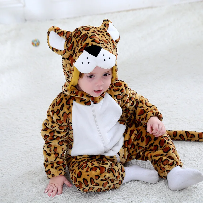 ZSIIBO Мода Onesie детская пижама с животными детский фланелевый Единорог мальчики